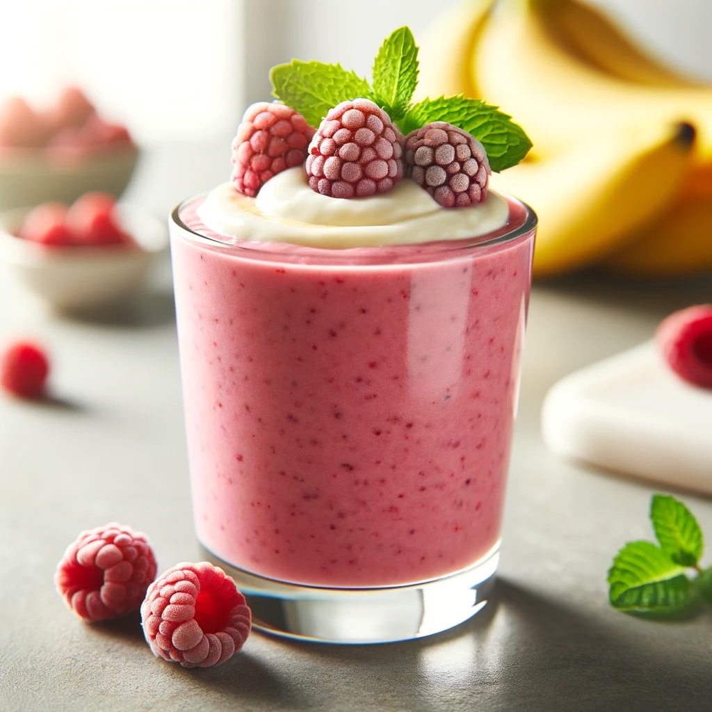 Muz - Ahududu Smoothie